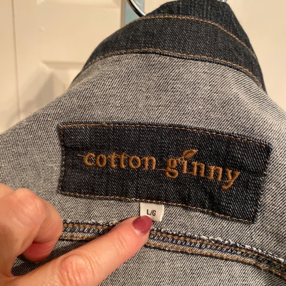 Cotton Ginny denim jacket - NWOT - Picture 6 of 7